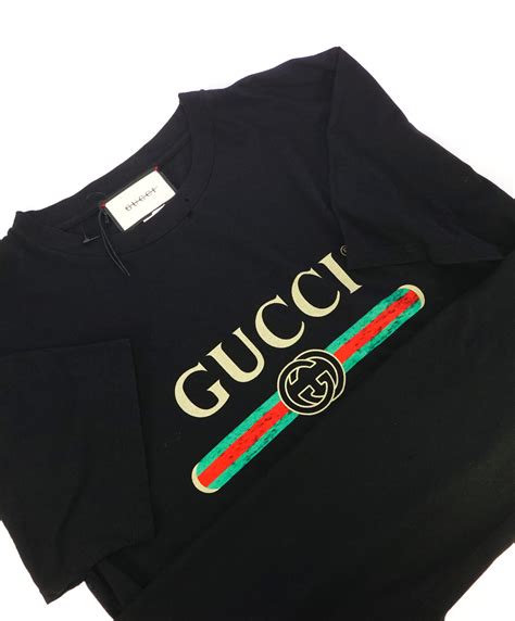 gucci 1980 vintage t shirt|second hand gucci t shirts.